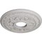 Ekena Millwork Baltimore Medallion (Canopies up to 5 1/2"), 15 3/8"OD x 4 1/4"ID x 1 1/2"P, Ultra Pure White CM15BAUWF - alternate 2